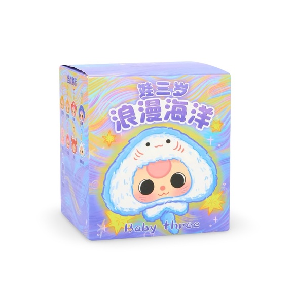 Baby Three Other - New Baby Three Romantic Ocean Plush Keychain Blind Box